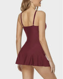 Slim Fit One Piece Swimsuit  Flattering Tummy Control Bathing Suit