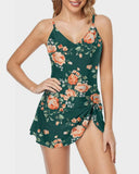 Slim Fit One Piece Swimsuit  Flattering Tummy Control Bathing Suit