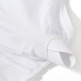 Push Up One Piece Swimsuit with Mesh Panel  Sexy High Waisted Bathing Suit