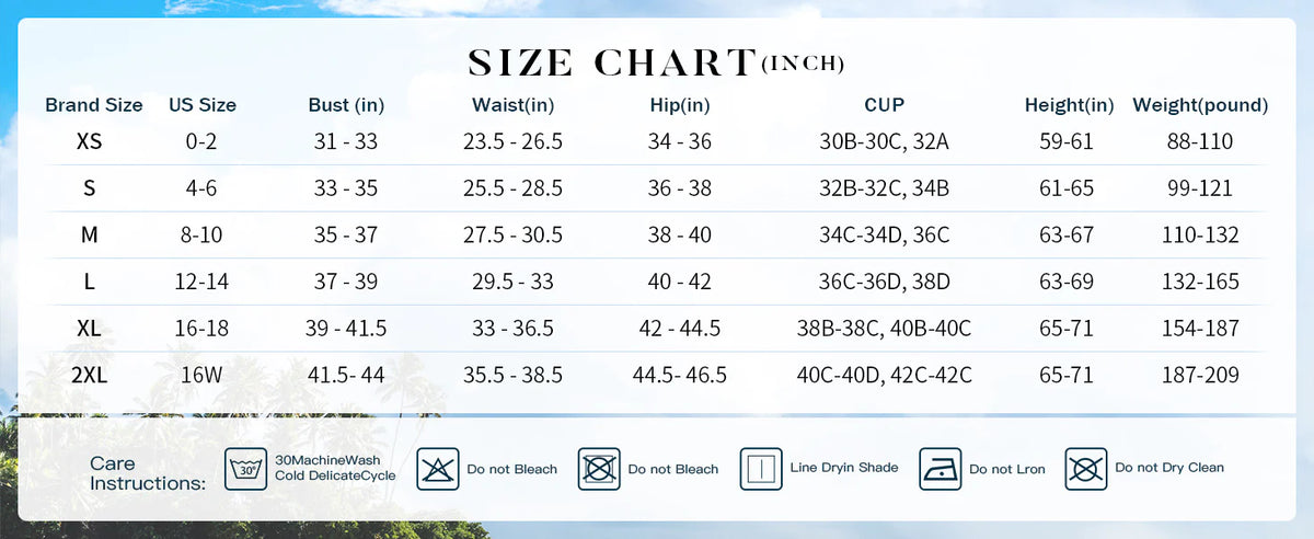Size Chart 1