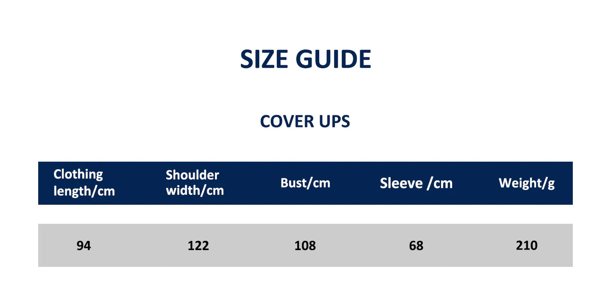 Size Chart 1