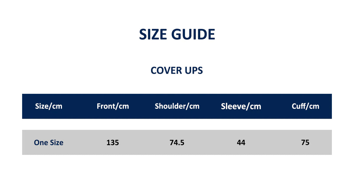 Size Chart 1