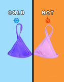 Temperature Sensitive Water Color Changing Bikini Standard Size Sexy Swimsuit
